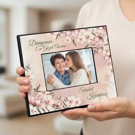  - Dünyanın En Güzeli Annem Resim Çerçevesi