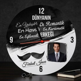  - Dünyanın En Yakışıklı Erkeği Duvar Saati