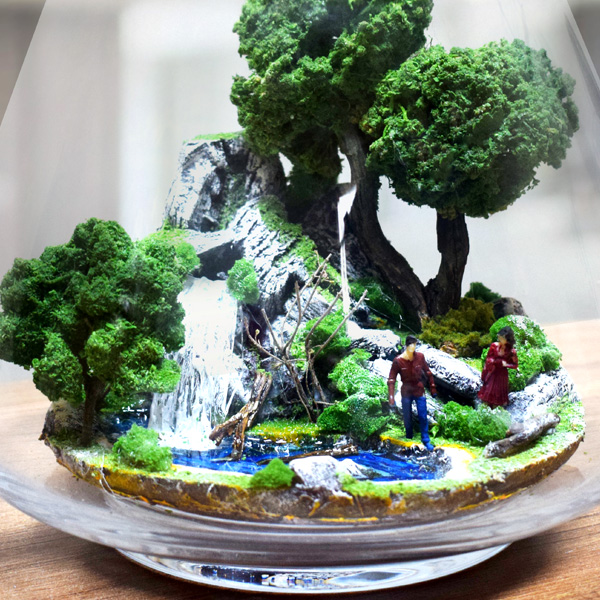 Düşler Bahçesi - Teraryum Minyatür Bahçe