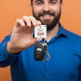  - Eczacı Babalara Özel Anahtarlık