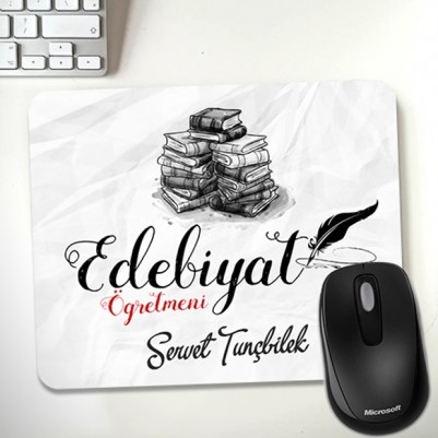  - Edebiyat Öğretmenine Hediye Mousepad