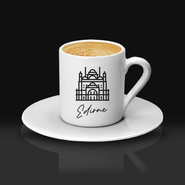 Edirne Tasarımlı Kahve fincanı