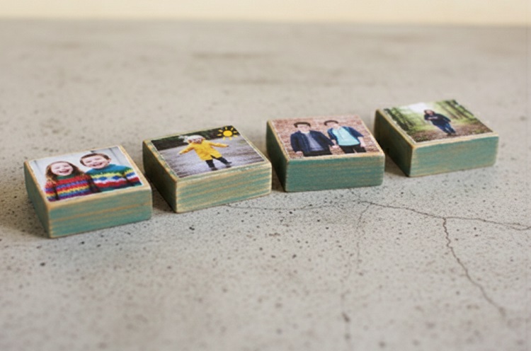 El Yapımı Fotoğraflı Küpler