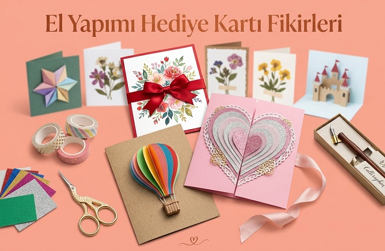 El Yapımı Hediye Kartı Fikirleri
