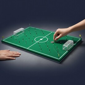  - El Yapımı Nostaljik Çivili Futbol Sahası