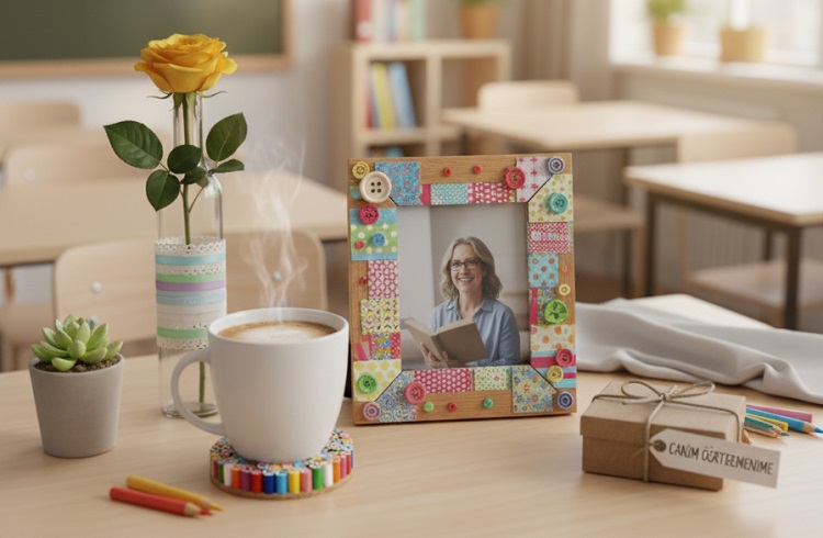 El Yapımı Öğretmenler Günü Hediyeleri