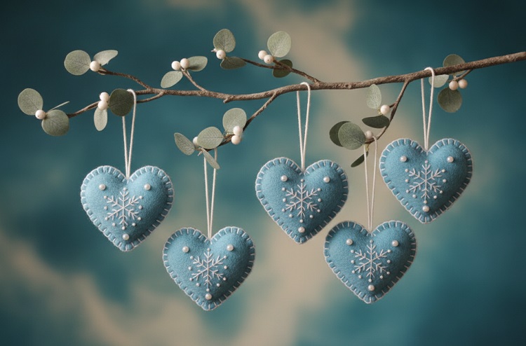 El Yapımı Romantik Süsler