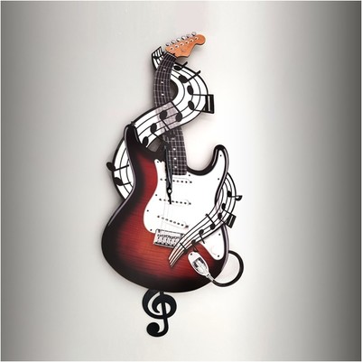  - Elektro Gitar Duvar Saati