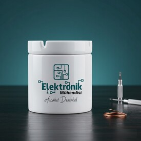  - Elektronik Mühendisine Hediye Seramik Küllük