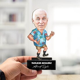 Emekli Babam Karikatürlü Biblo - Thumbnail