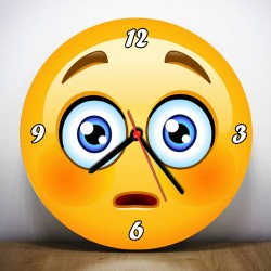 Emoji Tasarımlı Duvar Saatleri - Thumbnail