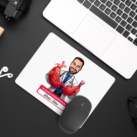  - En Başarılı Erkek Gastroentrolog Karikatürlü Mousepad