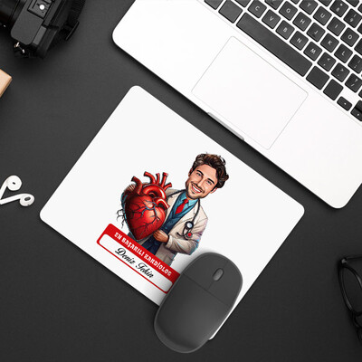  - En Başarılı Erkek Kardiolog Karikatürlü Mousepad