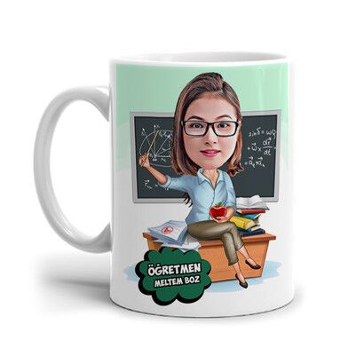  - En Güzel Matematik Öğretmeni Kupa Bardak