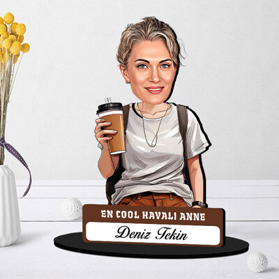  - En Havalı Anne Karikatürlü Biblo