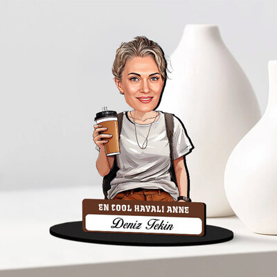  - En Havalı Anne Karikatürlü Biblo