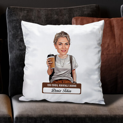  - En Havalı Anne Karikatürlü Yastık