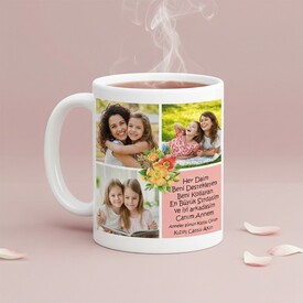  - En İyi Sırdaşım Canım Annem Kupa Bardak