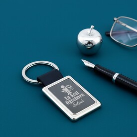  - En Kral Öğretmen Metal Anahtarlık