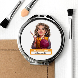 En Tonton Anne Karikatürlü Makyaj Aynası - Thumbnail