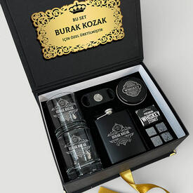 Erkeğe Hediye Imperial Crown Elegan Viski Seti - Thumbnail