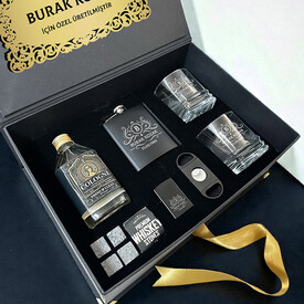 Erkeğe Hediye Imperial Crown Premium Viski Seti - Thumbnail