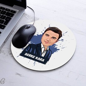 Erkeğe Hediyelik Karikatürlü Mousepad - Thumbnail