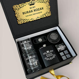 Erkek Arkadaşa Noble Signature Elegan Viski Seti - Thumbnail