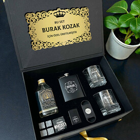 Erkek Arkadaşa Noble Signature Premium Viski Seti - Thumbnail