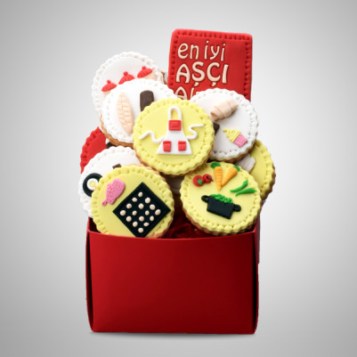 Erkek Aşçılara Özel Butik Kurabiye - Thumbnail