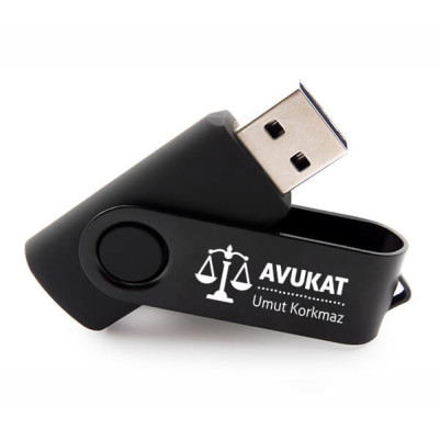  - Erkek Avukata Hediye Siyah USB Bellek