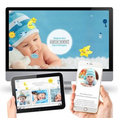 Erkek Bebeklere Özel WEB Sitesi - Thumbnail