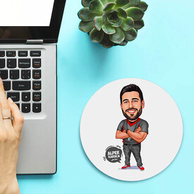  - Erkek Hakem Karikatürlü Mousepad