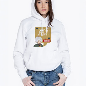  - Esprili Hezarfen Kapşonlu Kadın Sweatshirt