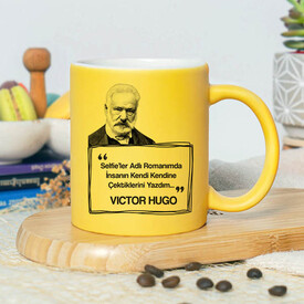  - Esprili Victor Hugo Sarı Kupa Bardak