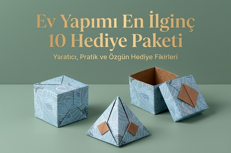 Ev Yapımı En İlginç 10 Hediye Paketi