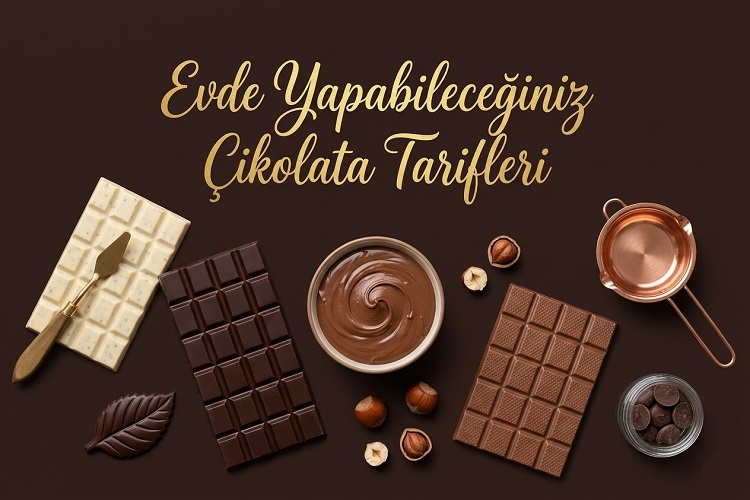 Evde Yapabileceğiniz Çikolata Tarifleri