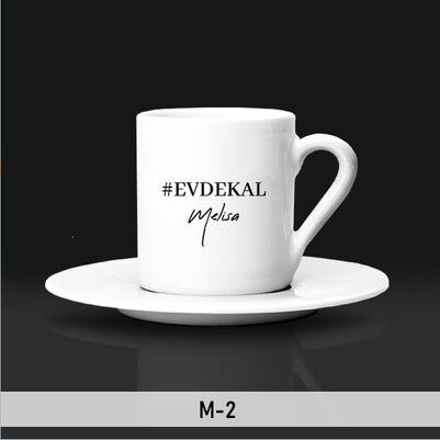 EvdeKal Tasarımlı Kahve Fincanları - Thumbnail