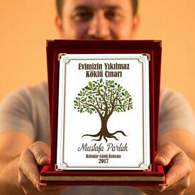 Evimizin Çınarı Babam Plaketi - Thumbnail