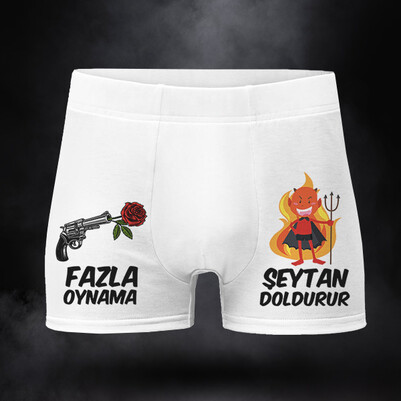 Fazla Oynama Şeytan Doldurur Boxer - Thumbnail