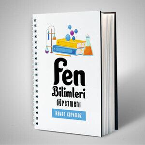 Fen Bilimleri Öğretmenine Özel Defter - Thumbnail