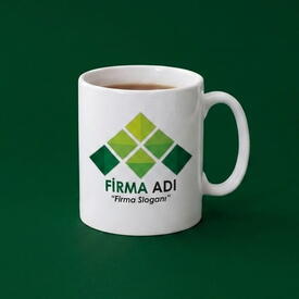 Firmalar İçin Logo Baskılı Kupa Bardak - Thumbnail