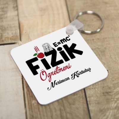  - Fizik Öğretmenlerine Hediye Anahtarlık