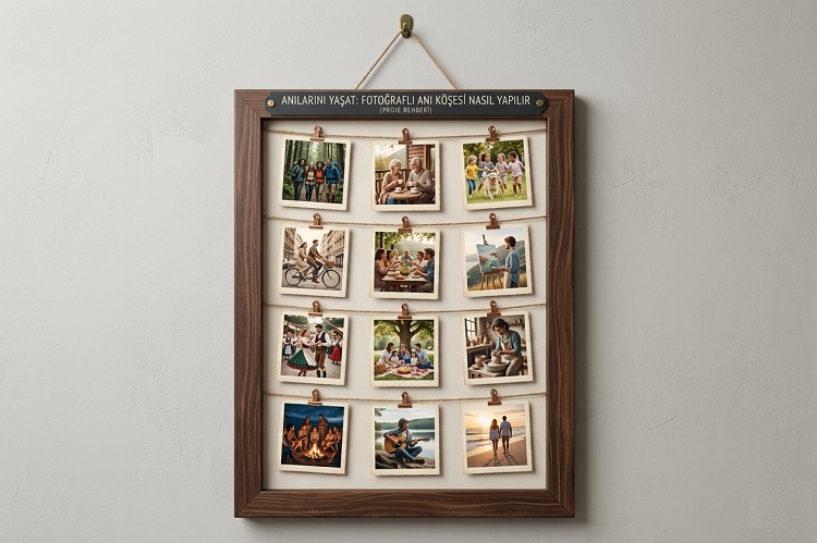 Fotoğraflı Anı Köşesi Nasıl Yapılır