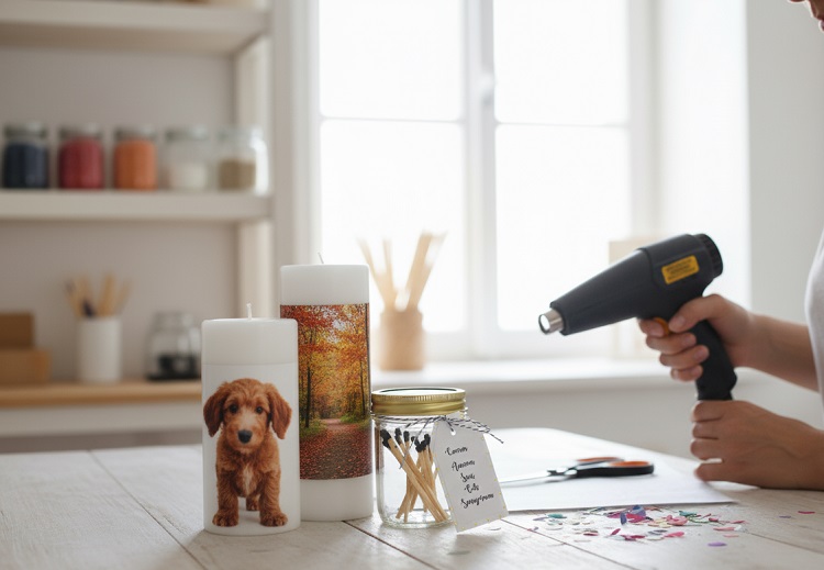 Fotoğraflı Mum Nasıl Yapılır?