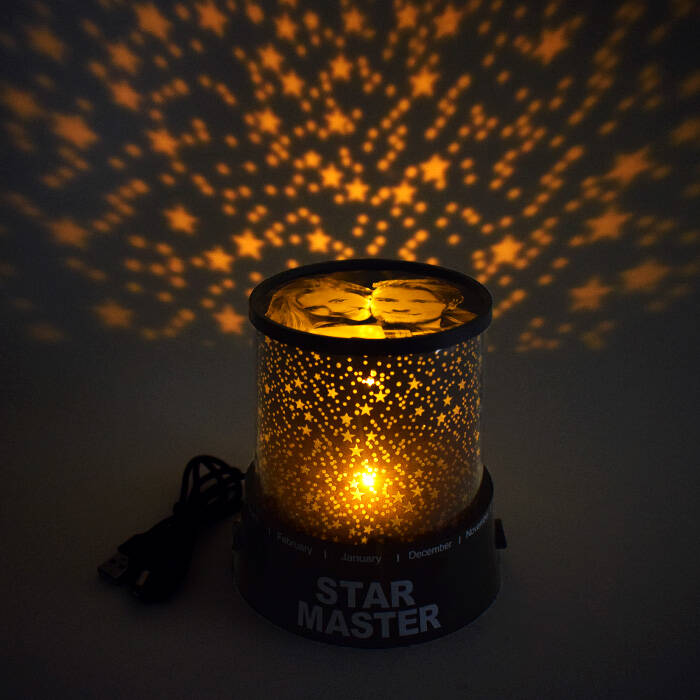 Fotoğraflı Star Master Gece Lambası