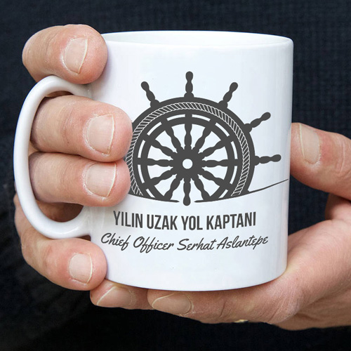 Gemi Kaptanlarına Özel Kahve Kupası