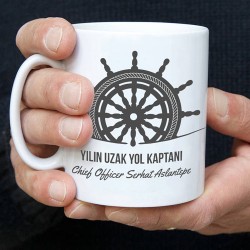 Gemi Kaptanlarına Özel Kahve Kupası - Thumbnail