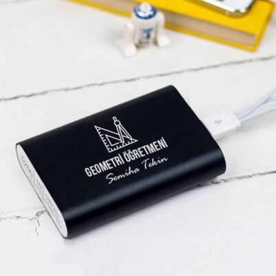  - Geometri Öğretmenine Hediye Powerbank