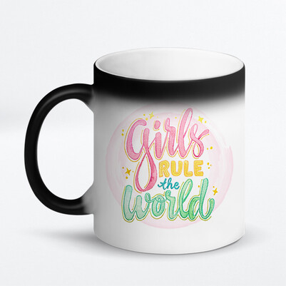 Girls Rul The World Kupa Bardak - Thumbnail